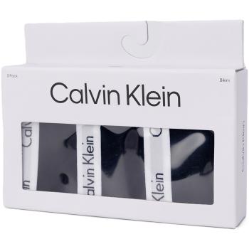 Calvin Klein Jeans  3PACK BIKINI 000QD3588E  Klasické nohavičky Čierna