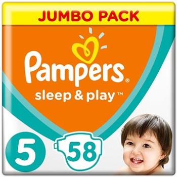 PAMPERS Sleep & Play Junior veľ. 5 (58 ks) – Jumbo Pack (4015400203582)