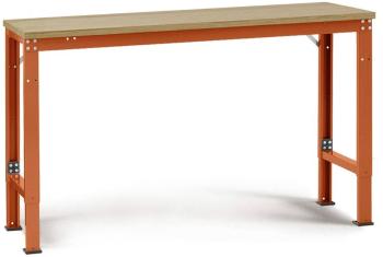 Manuflex AU7015.2001 UNIVERSAL špeciálny pracovný základný stôl s multiplexovou doskou, ŠxHxV = 1000 x 800 x 722-1022 mm