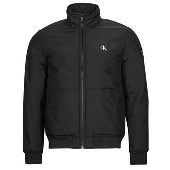 Calvin Klein Jeans  Bundy PADDED HARRINGTON JACKET  Čierna