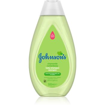 Johnson's® Wash and Bath jemný šampón pre deti od narodenia s harmančekom 500 ml