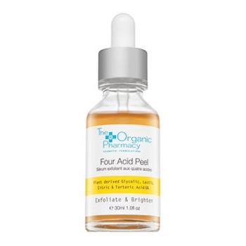 The Organic Pharmacy Four Acid Peel 5% Serum exfoliačné peelingové sérum pre rozjasnenie pleti 30 ml