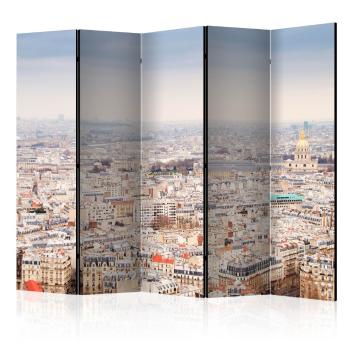 Paraván Paris Streets Dekorhome 225x172 cm (5-dielny)