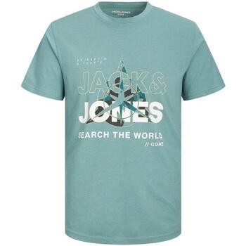 Jack & Jones  Tričká s krátkym rukávom -  Modrá