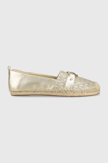 Espadrilky MICHAEL Michael Kors Rory zlatá farba, 40S3ROFP3B