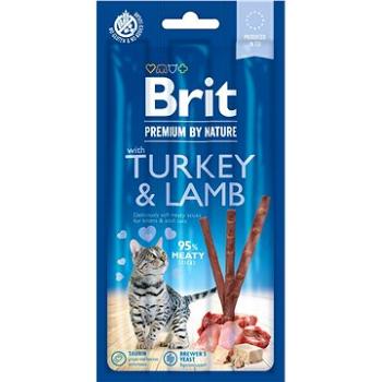 Brit Premium by Nature Cat Sticks with Turkey & Lamb 3 ks (8595602544073)