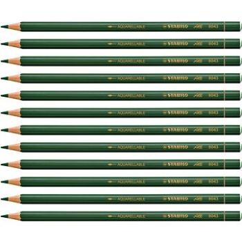 STABILO All farebná ceruzka zelená 12 ks (4006381220194)