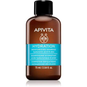 Apivita Hydratation Moisturizing hydratačný šampón pre všetky typy vlasov 75 ml