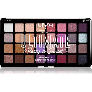 NYX Professional Makeup Ultimate Shadow Palette paletka očných tieňov odtieň Party on Sunset 32x0,95 g