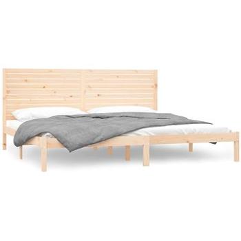 Rám postele masívne drevo 200 × 200 cm, 3104628