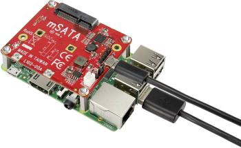 Renkforce USB/mSATA-Converter USB / mSATA KONVERTER Shield Vhodné pre: Raspberry Pi