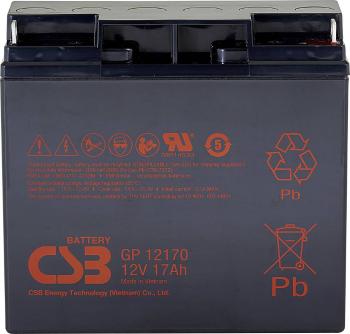 CSB Battery GP 12170 Standby USV GP12170I1 olovený akumulátor 12 V 17 Ah olovený so skleneným rúnom (š x v x h) 181 x 16