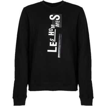 Les Hommes  LLH403-758P | Sweater  Mikiny Čierna