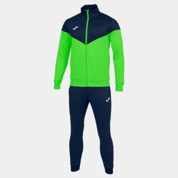 OXFORD TRACKSUIT FLUOR GREEN NAVY L