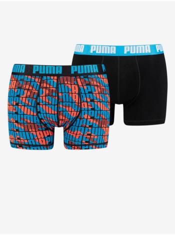 Boxerky pre mužov Puma - modrá, čierna