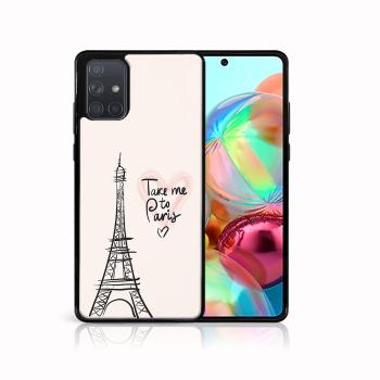 MY ART Silikónový kryt Samsung Galaxy A71 PARIS (057)