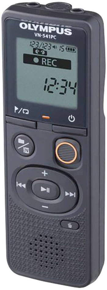 Olympus VN-541PC digitálny diktafón Maximálny čas nahrávania 2080 h čierna potlačenie šumu