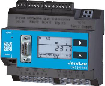 Janitza UMG 604-PRO 24 V analyzátor kvality napätia Analyzátor kvality energie UMG 604-PRO