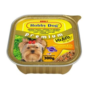 HOBBY DOG KURACIE SO ZELENINOU 300 G, 63001166