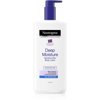 Neutrogena Norwegian Formula® Deep Moisture hĺbkovo hydratačné telové mlieko pre suchú a citlivú pokožku 400 ml