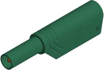 SKS Hirschmann LAS S G bezpečnostna lamelová zástrčka zástrčka, rovná Ø pin: 4 mm zelená 1 ks