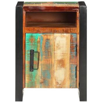 SHUMEE Nočný stolík 40 × 35 × 55 cm masívne recyklované drevo, 321568