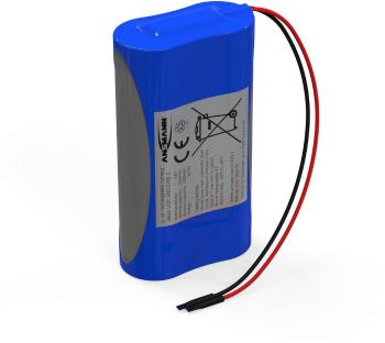 Ansmann 1S2P akupack - sada nabíjacích batérií 2x 18650 s káblom Li-Ion akumulátor 3.7 V 5200 mAh