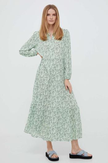 Šaty Pepe Jeans zelená farba, maxi, oversize