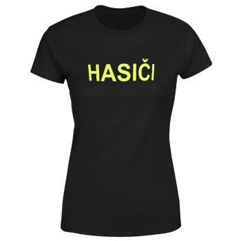 Tričko Hasiči - nápis (Veľkosť: 2XL, Typ: pre ženy)