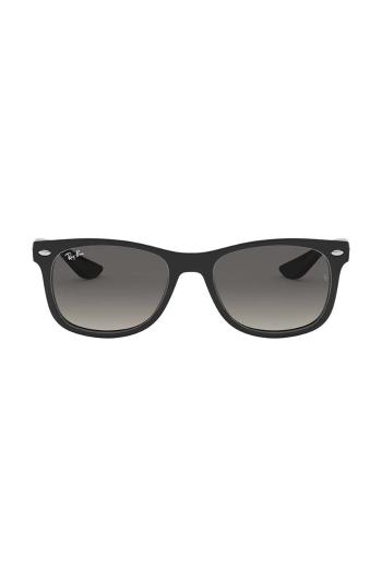 Detské slnečné okuliare Ray-Ban Junior New Wayfarer čierna farba, 0RJ9052S