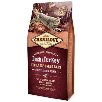 CARNILOVE Duck and Turkey Large Breed Cats Muscles, Bones, Joints 6 kg