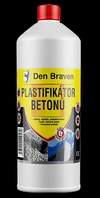 DEN BRAVEN - Plastifikátor betónov hnedá 10 l