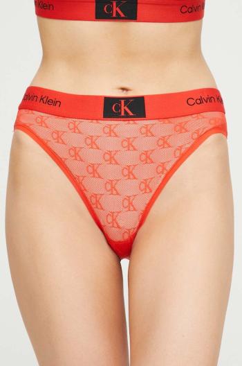 Nohavičky Calvin Klein Underwear červená farba