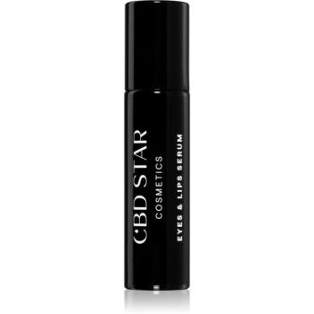 CBD Star Cosmetics EYES & LIPS SERUM sérum na očné okolie 10 ml