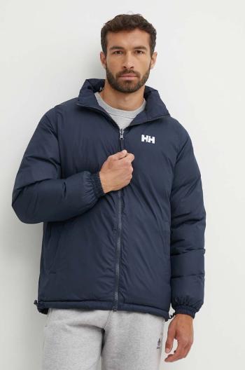 Obojstranná bunda Helly Hansen YU 23 REVERSIBLE PUFFER pánska, tmavomodrá farba, zimná, 54060