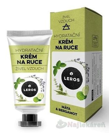 LEROS HYDRATACNY KREM NA RUKY ŽIVEL VZDUCH s mätou a bergamotom 1x30 ml