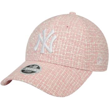 New-Era  Wmns Summer Tweed 9FORTY New York Yankees Cap  Šiltovky Ružová