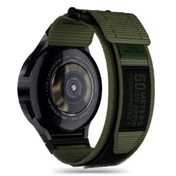 Tech-Protect Scount Pro remienok na Samsung Galaxy Watch 4 / 5 / 5 Pro / 6, military green