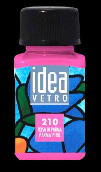 MAIMERI IDEA VETRO - Farby na sklo 210 - parma pink, 60 ml