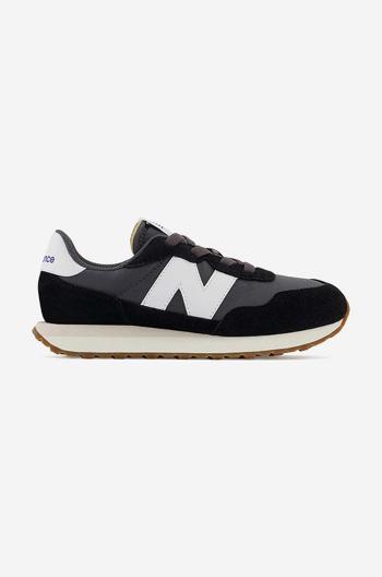 Detské tenisky New Balance PH237PF čierna farba