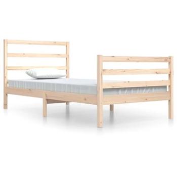 Rám postele masívna borovica 100 × 200 cm, 3104996
