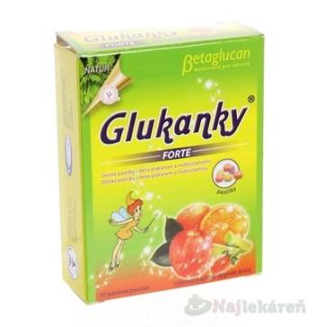 Liečivé rastliny Natures Glukánky Forte 30 ks