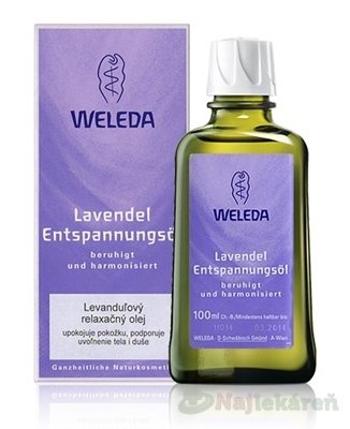 Weleda Levandulový relaxačný olej 100 ml