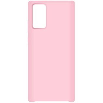 Hishell Premium Liquid Silicone pre Samsung Galaxy Note 20 ružový (HISHa127)