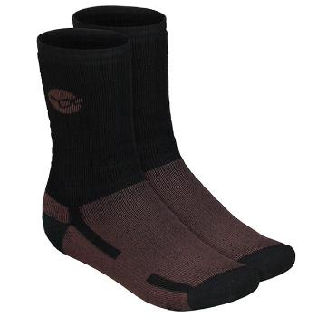 Korda ponožky kore merino wool sock black-veľkosť 44 - 46