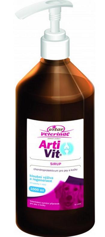 VITAR Veterinae Artivit Sirup - kĺbová výživa pre psy a mačky 1000ml