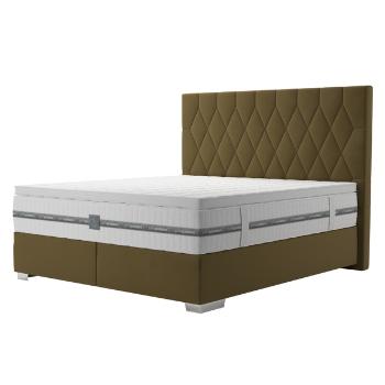 Sconto Posteľ boxspring PAOLA kaki