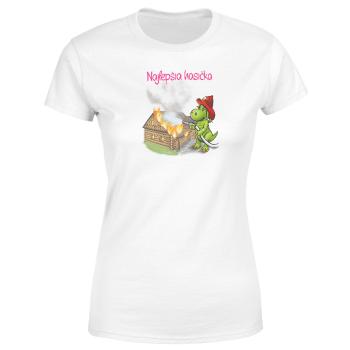 Tričko Najlepšia hasička – Soptík (dámske) (Veľkosť: 2XL)