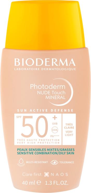 Bioderma Photoderm NUDE Touch MINERAL veľmi svetlý SPF 50+ 40 ml