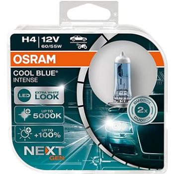 OSRAM H4 Cool Blue Intense Next Generation, 12 V, 60/55 W, P43t, Duobox (64193CBN-HCB)